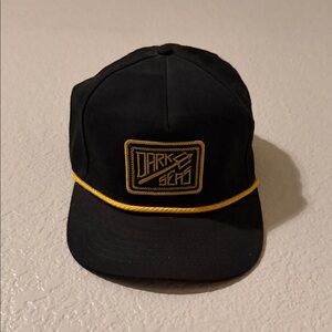 Dark Seas Black and Gold Cap